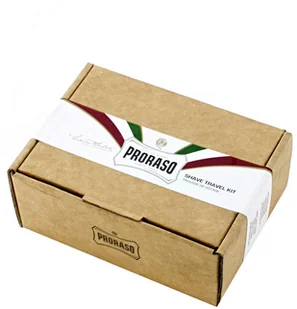 PRORASO Zestaw podróżny do golenia dla skóry wrażliwej 9568 - Zestawy kosmetyków męskich - miniaturka - grafika 6