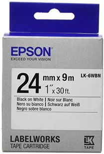 Epson Band standard schw./weiß 24mm C53S656006 C53S656006 - Etykiety do drukarek - miniaturka - grafika 2