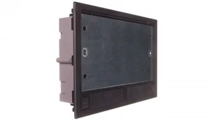 Kontakt CONNECT Puszka podłogowa 6-modułowa 12x K45 gł 70mm + 2x SM302 9 szary grafit Simon Connect SF670/14 - Puszki elektryczne i akcesoria - miniaturka - grafika 2