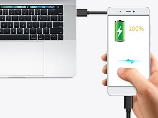 Xiaomi Oryginalny kabel USB-C Typ C 3A 120 cm czarny 033499 - Kable USB - miniaturka - grafika 4