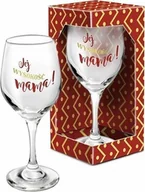 Kieliszki - BGTech Kieliszek do wina Jej wysokość Mama poj 220 ml uniwersalny 93991-uniw - miniaturka - grafika 1