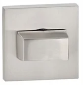 Klamki - VDS Szyld Dolny R67 Kolor Nikiel Satyna Blokada Wc - miniaturka - grafika 1