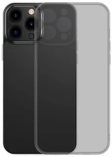 Baseus Frosted Glass Case etui pokrowiec do iPhone 13 Pro sztywna obudowa z żelową ramką czarny (ARWS000401) - Etui i futerały do telefonów - miniaturka - grafika 15