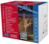 Oświetlenie świąteczne - Konstsmide Konstsmide 2376-003 Microlight łańcuch świetlny / do użytku na zewnątrz (IP44) / transformator zewnętrzny 24 V / zgrzewany / 160 przezroczystych żarówek / przezroczysty kabel 7318303760037 - miniaturka - grafika 1