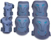 Akcesoria do skatingu - Spokey Zestaw ochraniaczy Poleyn Niebieski rozmiar S) - miniaturka - grafika 1