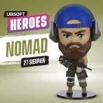 Figurki kolekcjonerskie - Ubi Heroes - Ghost Recon Nomad Chibi Figurine - miniaturka - grafika 1