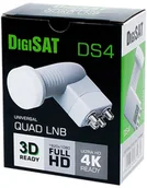 Konwertery satelitarne - DigiSAT Konwerter SAT QUAD DS4 77-206# - miniaturka - grafika 1
