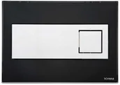 Spłuczki - Schwab Schwab Caro szkło czarny przycisk do stelaży Duplo 4810 4810 - miniaturka - grafika 1