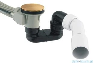 Omnires syfon wannowy automatyczny złoto szczotkowane TK104-PLUS-3.07+64-SGLB | - Syfony - miniaturka - grafika 4