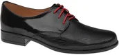 Buty dla chłopców - KMK Półbuty sznurowane wizytowe KMK 99 27608371 - miniaturka - grafika 1