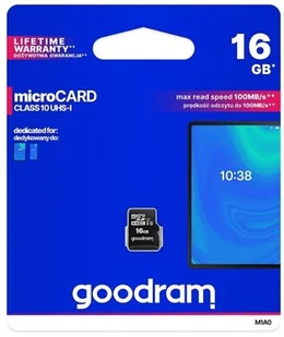 Goodram microSD 16GB M1A0-0160R12 - Karty pamięci - miniaturka - grafika 3