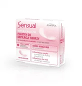 Depilacja - Joanna Sensual Plastry do depilacji twarzy hipoalergiczne 1op.-12szt 133230 - miniaturka - grafika 1