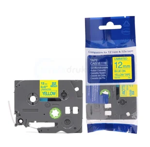 Brother strefadrukarek.pl Taśma TZe-633 12mm x 8m żółta niebieski nadruk - zamiennik | OSZCZĘDZAJ DO 80% - ZADZWOŃ! 730811399 PROMOCJA! TZe-633 - Etykiety do drukarek - miniaturka - grafika 3