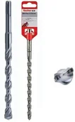 Wiertła - Fischer Wiertło do betonu SDS+12x260x200mm Pointer 531805 - miniaturka - grafika 1