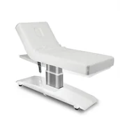 Stoły i łóżka do masażu - Kazaro Łóżko kosmetyczne LUNA T PLUS PURE z podgrzewaniem jasnoszare - miniaturka - grafika 1