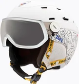 Kaski narciarskie - Rossignol Kask narciarski damski ALLSPEED VISOR IMP PHOTOCHROMIC szary RKK H400 - miniaturka - grafika 1