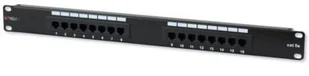 Techly Techly Patch panel 1U UTP 16xR J45 Cat.5e, czarny 1_614556 - Panele krosownicze - miniaturka - grafika 2