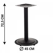 Inne meble biurowe - Stema SH Podstawa stolika SH-4004-1/B (stelaż stolika), kolor czarny SH-4004-1/B - miniaturka - grafika 1