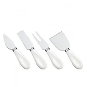 Noże kuchenne - Cilio ZESTAW NOŻY DO SERÓW FORMAGGIO PORCELANOWE UCHWYTY FREEFORM CI-296662 - miniaturka - grafika 1