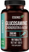 Witaminy i minerały dla sportowców - Essence Nutrition Glucosamine Chondroitin & MSM 90 tabl - miniaturka - grafika 1