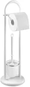 Akcesoria do wc - Wenko Stojak łazienkowy biały, 19x63 cm - miniaturka - grafika 1