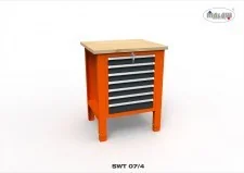 Malow Stół narzędziowy SWT 07/04 "JEDYNKA" warsztat metalowy na klucz SWT07/04 - Stoły warsztatowe Malow Stół narzędziowy SWT 07/04 "JEDYNKA" warsztat metalowy na klucz SWT07/04 - Stoły warsztatowe - miniaturka - grafika 2