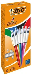BIC Długopis 4 Colours Shine (12szt) - Długopisy - miniaturka - grafika 2