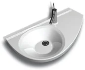 Umywalki - Ravak Avocado 85 85x XJ1L1100000 - miniaturka - grafika 1