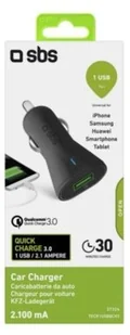 SBS TECR1USBQCH3 - Ładowarki samochodowe - miniaturka - grafika 2