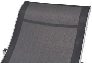 vidaXL Składane leżaki, 2 szt., aluminium i tworzywo textilene - Leżaki ogrodowe - miniaturka - grafika 6
