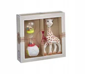 Gryzaki dla dzieci - Vulli Żyrafa Sophie de Gryzak zestaw narodzinowy - miniaturka - grafika 1