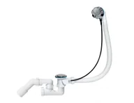 Syfony - TYCNER Syfon wannowy 50MM AUTOMAT - miniaturka - grafika 1