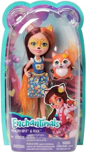 Mattel Enchantimals Felicity Fox & Flick FXM71 - Lalki dla dziewczynek - miniaturka - grafika 6