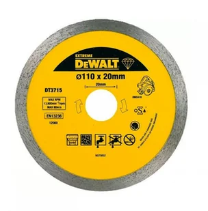 DeWalt Tarcza diamentowa DT3715 EXTREME 110mm do DWC410 DT3715-QZ - Tarcze do pił - miniaturka - grafika 2