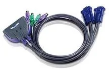 Aten cs62z 2-Port przełącznik KVM (PS/2) 4710423770577 - Przełączniki KVM - miniaturka - grafika 2