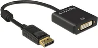 Adaptery i przejściówki - Delock Adapter AV Adapter DisplayPort 1.2-DVI F 24+5 4K - 62601 - miniaturka - grafika 1