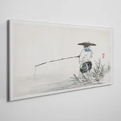Obrazy i zdjęcia - PL Coloray Obraz Canvas Rybak Woda 100x50cm - miniaturka - grafika 1