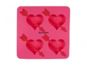 Akcesoria do lodu - FOREMKA DO LODU -lodowe serca ze strzałą - miniaturka - grafika 1