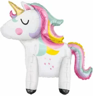Urodziny dziecka - Unique Balon foliowy Jednorożec - 76 cm - 1 szt. U75777 - miniaturka - grafika 1