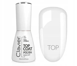 Top Na Lakier Hybrydowy Uv Clavier Luxury 10 ML - Lakiery hybrydowe - miniaturka - grafika 3