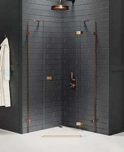 New Trendy EXK-3819 KABINA AVEXA COOPER PI$781CIOKąTNA P 80x80x200 CZYSTE 6mm ACTIVE SHIELD - Kabiny prysznicowe - miniaturka - grafika 2