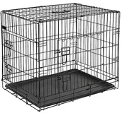 Legowiska dla psów - Kerbl siatka 81365 pudełko transportowe, składany, czarna - miniaturka - grafika 1