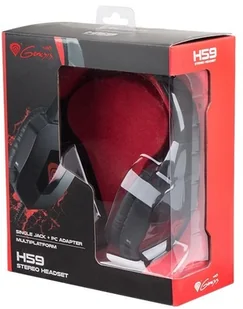 Natec Genesis H59 czarne - Słuchawki - miniaturka - grafika 2