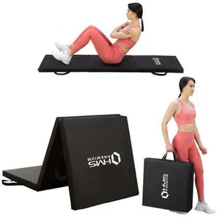 HMS PREMIUM MGS02 MATERAC GIMNASTYCZNY SKŁADANY 1800x600MM BLACK PREMIUM abi-17-44-281-0 - Wyposażenie sportowe i gimnastyczne - miniaturka - grafika 14