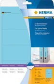 Etykiety do drukarek - Herma Ordneretiketten A4 blau 192x61 mm Papier opak 80 St. - 5098 - miniaturka - grafika 1