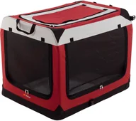 Transportery dla kotów - Ferplast Holiday torba transportowa rozm 8 czerwona - miniaturka - grafika 1
