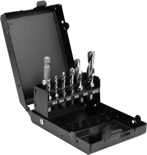 YATO ZESTAW WIERTŁA-GWINTOWNIKI M3-M10 7SZT HEX YT-44849 - Gwintowniki - miniaturka - grafika 3