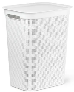 Biały plastikowy kosz na pranie 50 l Brisen – Rotho - Kosze na bieliznę - miniaturka - grafika 2