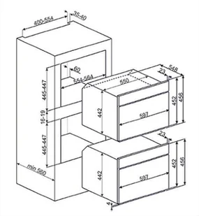 Piekarnik do zabudowy Smeg SF4102MCN - Piekarniki do zabudowy - miniaturka - grafika 3