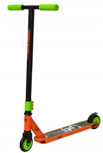 PB HULAJNOGA STUNT SCRATCH ZIEL-POMARAŃCZ - Hulajnogi - miniaturka - grafika 2